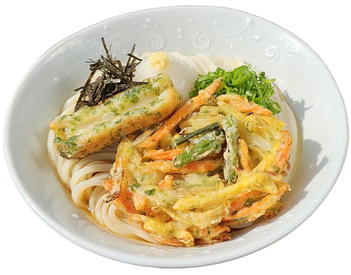 かきあげ冷やしうどん